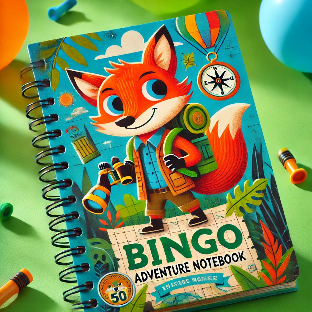 Bingo Adventure Notebook - Jungle Explorer Edition